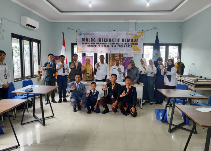 BNN Muara Enim Gelar Dialog Interaktif Remaja Anti Narkoba