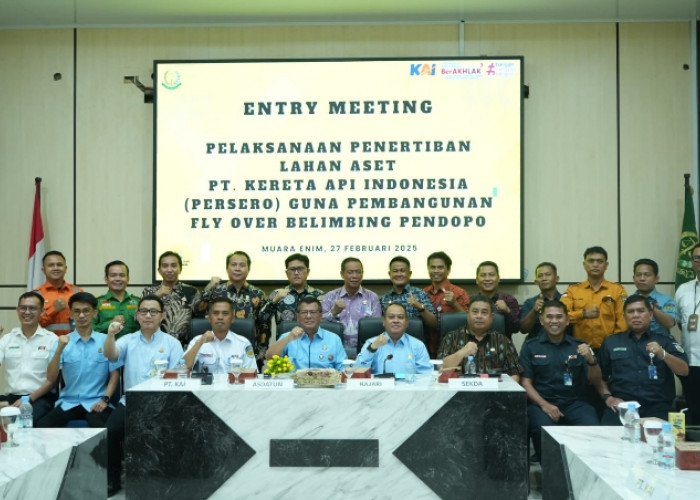 KAI Percepat Rencana Pembangunan Flyover di Kabupaten Muara Enim