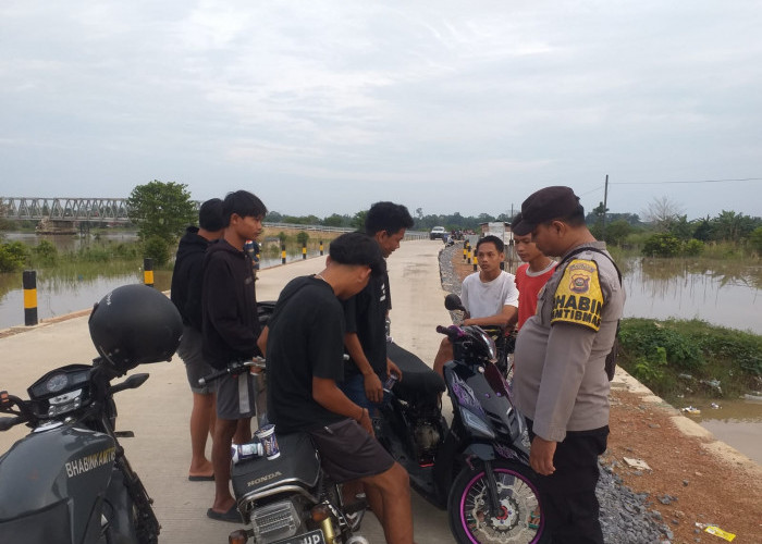 Bhabinkamtibmas Ajak Remaja Stop Balap Liar