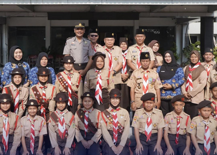 Kontingen Kwarcab Gerakan Pramuka Muara Enim Diharap Harumkan Nama Daerah