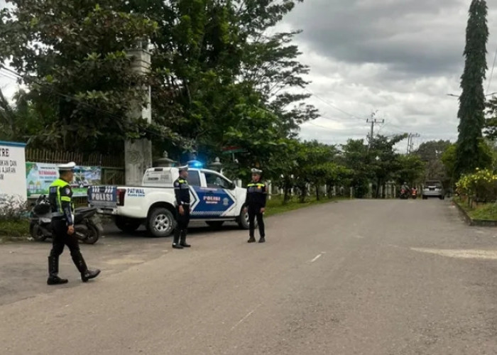 Antisipasi Balap Liar, Anggota Satlantas Polres Muara Enim Gelar Patroli Secara Intensif