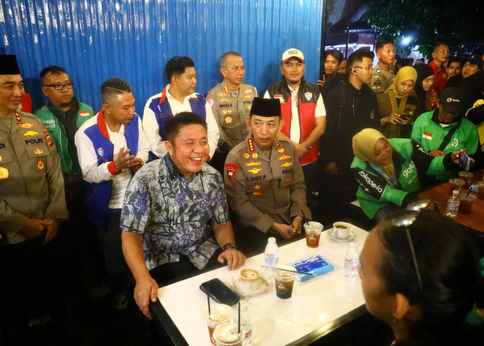Silaturahmi Bersama ADO, Gubernur Herman Deru Dorong Driver Online Jadi Duta Tertib Lalu Lintas
