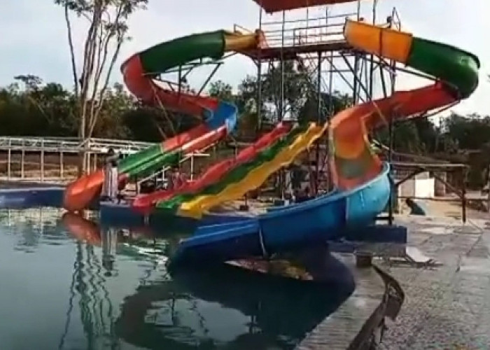 Akhirnya, di Kabupaten Muara Enim Sumatera Selatan Ada Waterboom, Lihat Lokasinya!