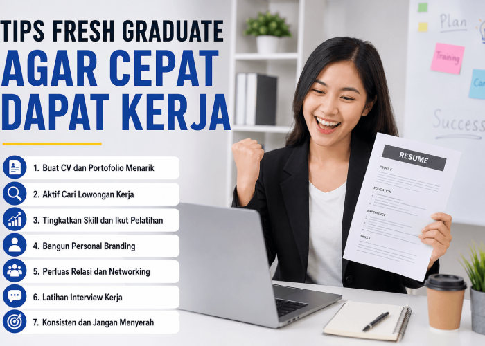 Jangan Hanya Andalkan IPK, Ini Tips Fresh Graduate Agar Cepat Dapat Kerja