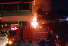 Korsleting Listrik, Kantin MIN 1 Muara Enim Terbakar