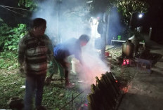 Sambut 10 Muharram, Warga Desa Karang Raja Muara Enim Lestarikan Tradisi Melemang