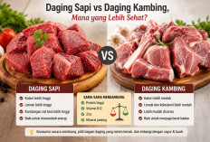 Daging Sapi vs Daging Kambing, Mana yang Lebih Sehat?
