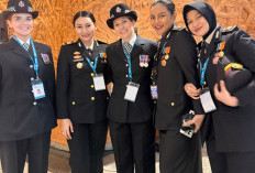 AKP Nadhya Nabilla Belajar dari Polwan Berbagai Negara