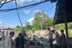 Kebakaran Gudang di Muara Enim Berasal dari Percikan Api Mesin Pompa Saat Langsir BBM Ilegal