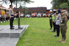 Polres Muara Enim Gelar Apel Pasukan Operasi Lilin Musi 2025