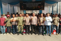Waspadai Hotspot Meningkat, Polsek Lawang Kidul Gelar Sosalisasi Karhutla
