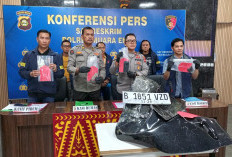 Polres Muara Enim Bongkar Sindikat Pencurian Modus Jual Beli Mobil Antar Provinsi