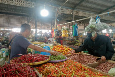 Harga Bahan Pangan di Muara Enim Fluktuatif, Bawang Merah dan Cabai Naik