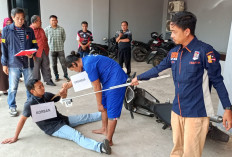 Rekonstruksi 12 Adegan, Juru Parkir di Pasar Inpres Muara Enim Ditusuk 4 Kali