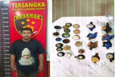 Pelaku Pencurian 27 Meteran Air Bekas Diringkus Polsek Lawang Kidul