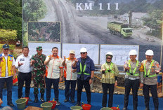 Groundbreaking Flyover Km 111, Aksi Nyata dalam Penataan Angkutan Batu Bara di Sumsel