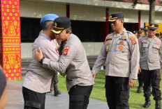 Pengabdian Tuntas, Kompol Alatas Resmi Purnabakti