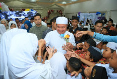 Gubernur Herman Deru Ajak Anak Yatim Persiapkan Diri Sambut Bonus Demografi 2045