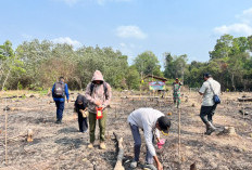 Sinergi Polri dan Warga Garap Lahan Jagung 5,5 Hektare di Desa Tanjung Dalam