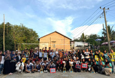 PT TeL PP Dukung Suksesnya Turnamen Voli 'Kades Cup' Desa Siku