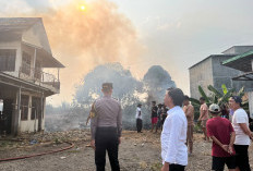 Karhutla Nyaris Hanguskan Satu Rumah di Karang Raja Muara Enim