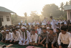 Polri Bersama Masyarakat Memohon Hujan dan Keberkahan