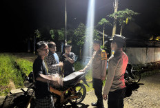 Antisipasi 3C, Polsek Lubai Edukasi Remaja yang Sedang Nongkrong