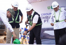 Letakkan Batu Pertama Overpass Batu Bara, Gubernur Herman Deru Dorong Pengelolaan SDA Berkelanjutan