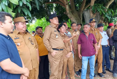 Sering Banjir, Bupati Edison Pastikan Penataan Ayek Putih dengan Pembangunan Kolam Retensi
