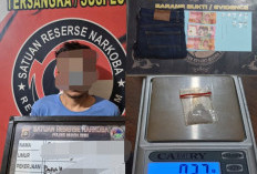 Diduga Edarkan Sabu, Buruh Harian Lepas di Muara Enim Diciduk di Kontrakannya