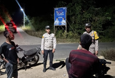 Polsek Lubai Intensifkan Patroli Malam untuk Cegah 3C dan Kenakalan Remaja