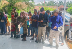 Ratusan Warga Geruduk Kantor Desa Padang Bindu Muara Enim, Ini Tuntutannya