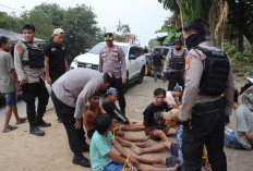 Polres Muara Enim dan BNNK Gerebek 4 Lokasi Narkoba