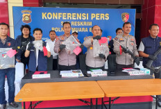 Polres Muara Enim Sita 5 Senjata Api Rakitan dan 71 Amunisi, serta Tangkap 3 Tersangka