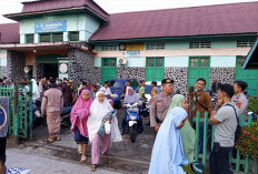 Polsek Lawang Kidul Kawal Kelancaran Solat Idul Fitri 1447 H di Tanjung Enim