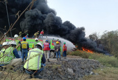 Pit 2 Banko PTBA Alami Kebakaran Hebat, 6 Mobil Damkar dan 8 Water Truck Diterjunkan