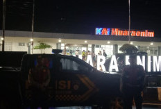 Patroli Satuan Samapta Polres Muara Enim Tingkatkan Keamanan Kota di Malam Hari