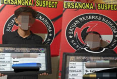 Satresnarkoba Polres Muara Enim Gagalkan Peredaran Ekstasi, 2 Pelaku Diamankan