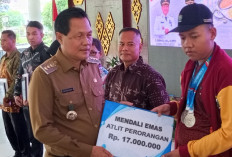 Bupati Muara Enim Beri Bonus Rp2,3 Miliar untuk Atlet Peparprov 2025