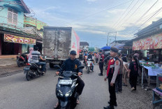 Satgas Preemtif Amankan Titik Keramaian di Muara Enim Menjelang Lebaran
