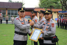Kapolres Muara Enim Apresiasi Personel Ungkap Kasus dan Kehumasan
