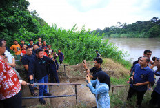 Gubernur Herman Deru Pantau Wilayah Rawan Bencana di Muara Enim