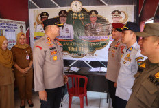 Kapolres Muara Enim Pastikan Pengamanan Libur Lebaran Maksimal