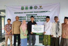 Dari Tangerang untuk Lumajang: Masjid Al-Mubarokah Bangkit Usai Diterjang Lahar Semeru