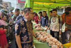 Pemkab Muara Enim Gelar GPM dan OPM, Beras Premium Diserbu