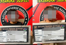 Satresnarkoba Polres Muara Enim Ringkus 2 Pengedar Narkoba