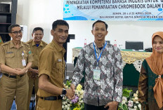 Dinas Pendidikan dan Kebudayaan Muara Enim Tingkatkan Kompetensi Guru Lewat Pelatihan Chromebook