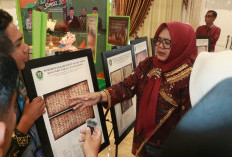 6 Naskah Kuno Aksara Ulu Muara Enim Unjuk Gigi di Festival Literasi Sumsel