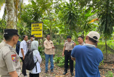 Sat Binmas Polres Muara Enim Survei Lokasi Bantuan Mesin Pengering Jagung
