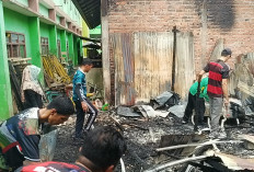 Pasca Kebakaran, Sebagian Siswa MIN 1 Muara Enim Belajar di Rumah